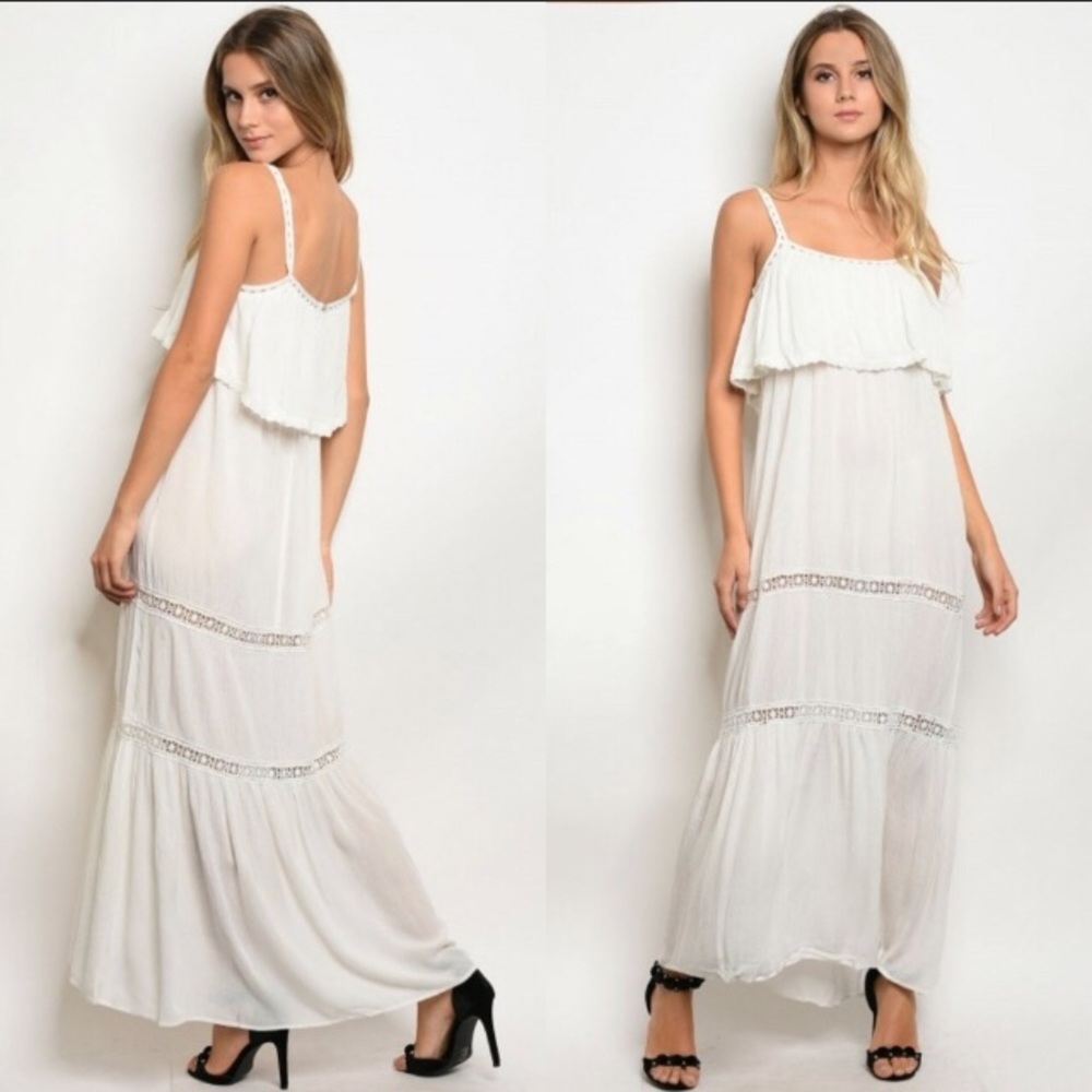 Long White Dress
